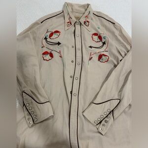 Gorgeous vintage western shirt